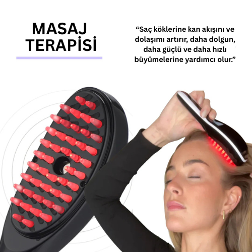 Grovera™- Saç Terapi Bakım Tarağı